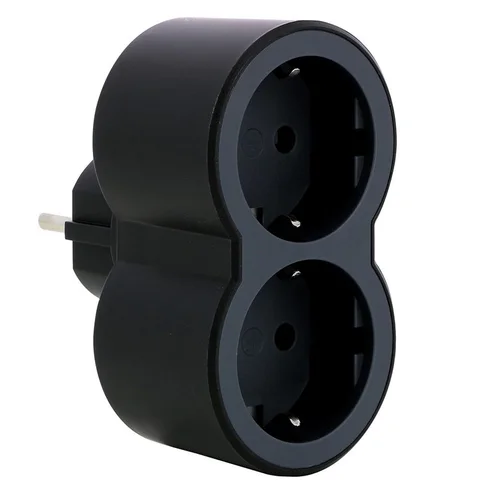 LEGRAND 694517 Dvivietis skirstytuvas, Juoda image 2
