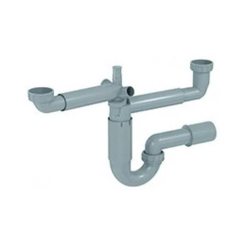 Prevex P-Loc sifonas plautuvei su dvigubu dubeniu image 1