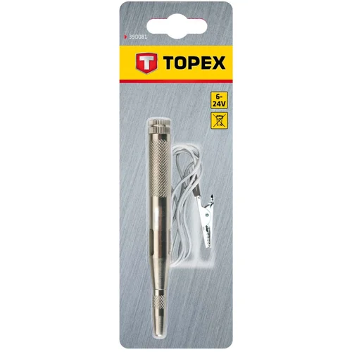 TOPEX Testeris automobilinis su adata 6–24V image 2