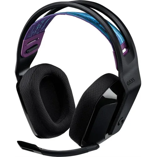 Logitech G535 Lightspeed Žaidimų ausinės, Juodos image 1