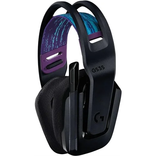 Logitech G535 Lightspeed Žaidimų ausinės, Juodos image 3