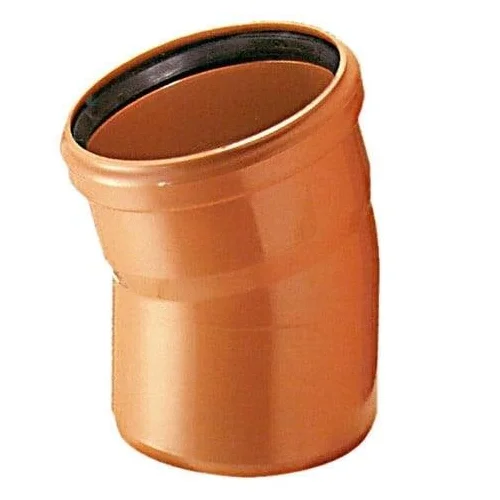 Wavin Lauko kanalizacijos alkūnė, Ø 110 mm, 15° image 2