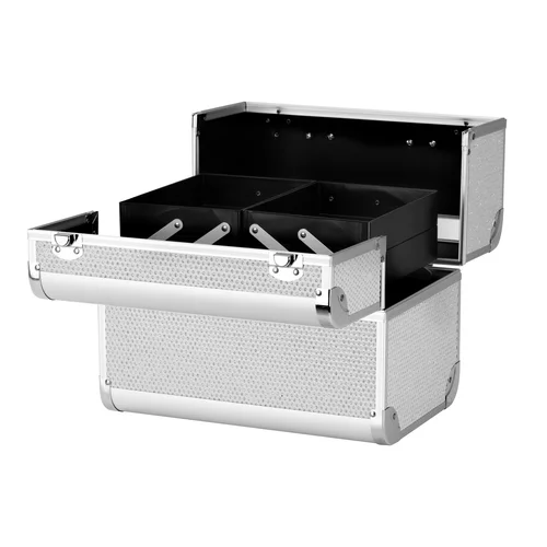 Kosmetikos lagaminas SC 44 Silver image 3