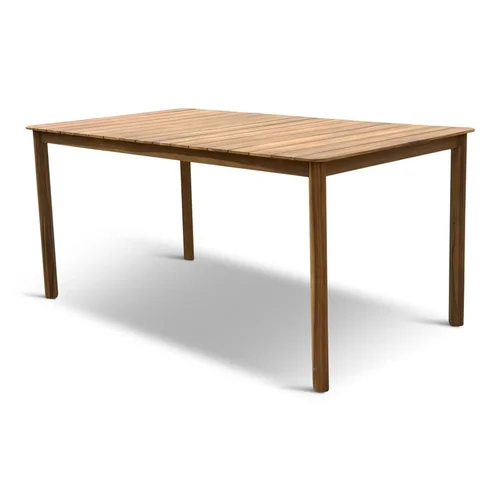 Lauko stalas Elodie, rudas, 160 cm x 90 cm x 90 cm image 2