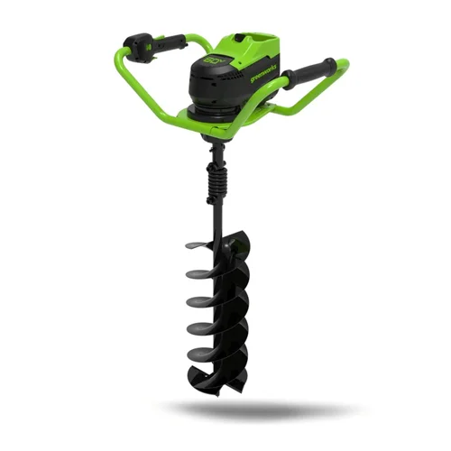 Greenworks GD60EA Žemės grąžtas 60V, 200 mm skersmuo image 1