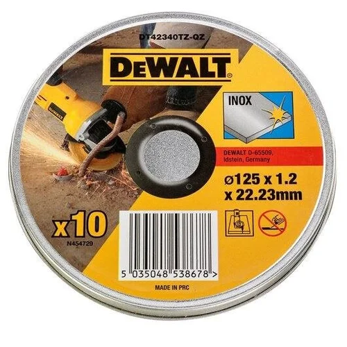 DeWalt DT42340TZ-QZ Metalo pjovimo diskas 125 x 1,2 mm image 3