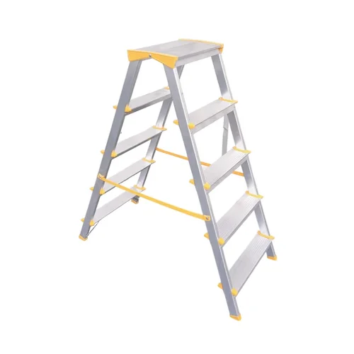 FORTE aliuminės kopėčios dvipusės, 5 pakopos, 107 cm image 1
