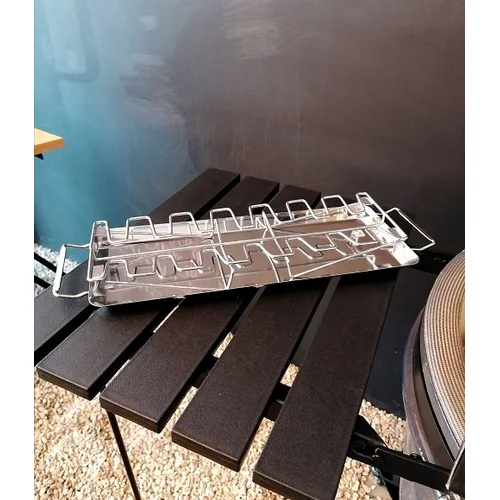 KamadoClub Vištos blauzdelių kepimo stovas, Nerūdijantis plienas image 3