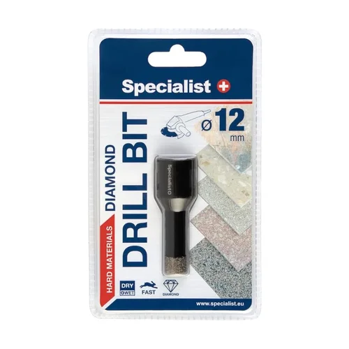 Specialist+ deimantinis grąžtas D12 M14 image 1