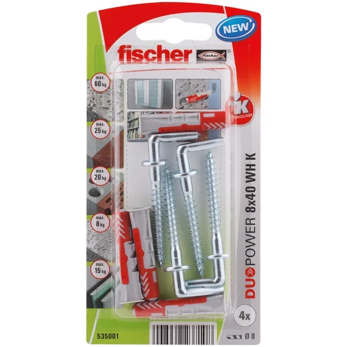Fischer Dvikomponentinis kaištis 8x40 mm DUO POWER 2K image 1