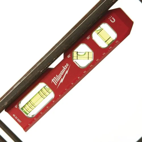 MILWAUKEE Billet Torpedo 17 cm Gulsčiukas su magnetu image 3