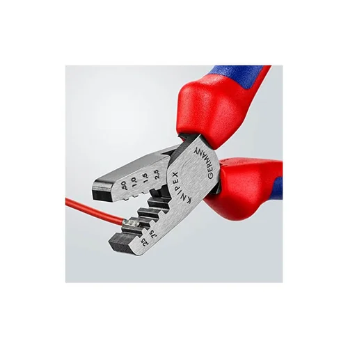 KNIPEX 9762 Antgalių presavimo replės 0,25–2,5 mm² image 2