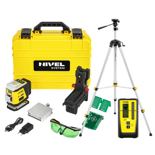 Nivel System CL3G Lazerinis nivelyras komplektas su SJJ-M1 EX+RD800 image 1
