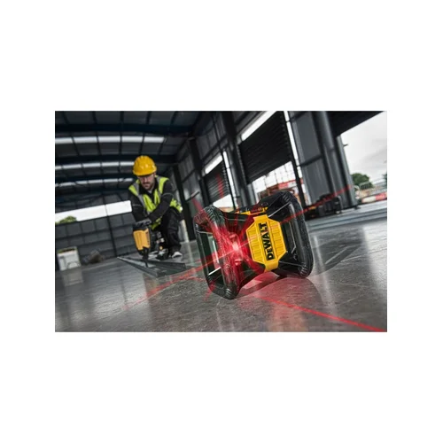 DeWALT DCE079D1R-QW Rotacinis lazerinis niveliatorius, raudonas, 2 Ah baterija image 2