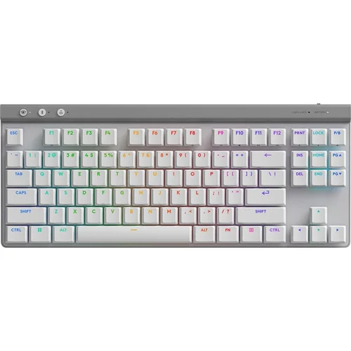 Logitech Lightspeed G515 TKL belaidė klaviatūra Balta image 2