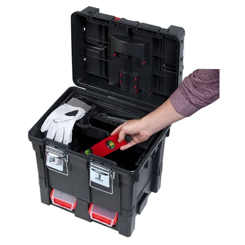 Patrol Wheelbox HD Compact įrankių dėžė 49,5×36×71 cm image 3