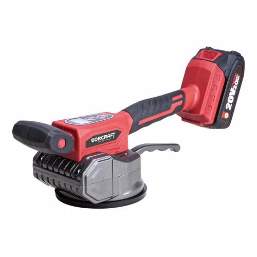 Akumuliatorinis vibracinis įrankis plytelėms su plastikine dėže WORCRAFT 20V 2.0Ah image 2