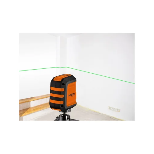 NEO 75-106 Žalias, 15 m Savaime išsilyginantis skersinis lazerinis image 3