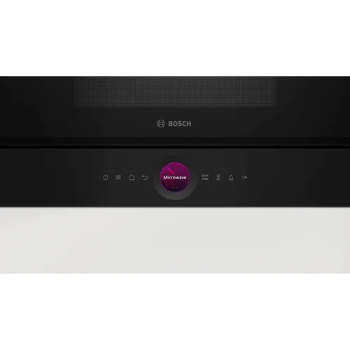Bosch BER7321B1 įmontuojama mikrobangų krosnelė, 21 L, Juoda image 2