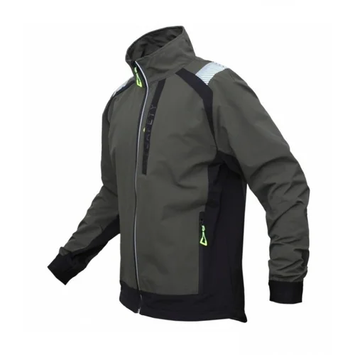 BoSafety Švarkas JK-ORLANDO-0602 iš tampraus audinio - 3XL, Žalia/Juoda image 2