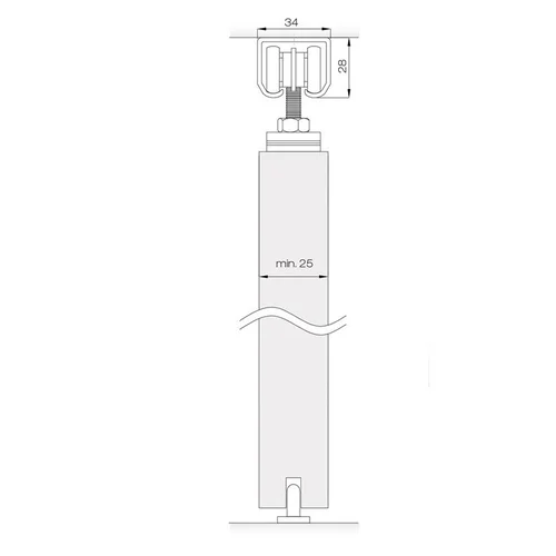 Helaform 20501 stumdomoms vidaus durims rinkinys image 3