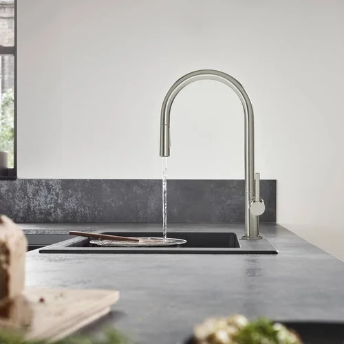 Hansgrohe Talis M54 72800000 virtuvinis maišytuvas Nerūdijančio plieno image 1