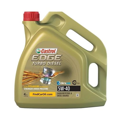 CASTROL EDGE TITANIUM TD variklinė alyva 5W-40 4 L image 1