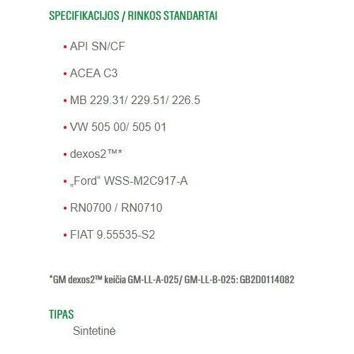CASTROL EDGE TITANIUM TD variklinė alyva 5W-40 4 L image 2