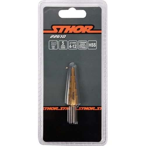 Sthor pakopinis HSS grąžtas metalui 4–12 mm image 3