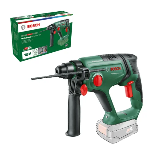 Bosch UniversalHammer 18V Be baterijų ir įkroviklio image 1