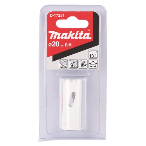Makita D-17251 HSS Bi-Metal gręžimo karūna 20 mm image 2