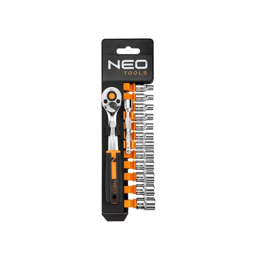 NEO Galvučių veržliarakčiai 1/4", 14 vnt. image 1