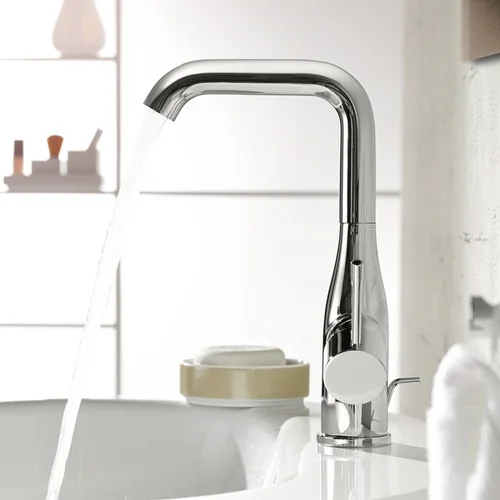 Grohe Essence New 32628001 L praustuvo maišytuvas su dugno vožtuvu image 3