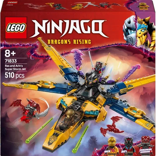 LEGO® Ninjago Ras and Arin's Super Storm Jet, 510 vnt. image 1