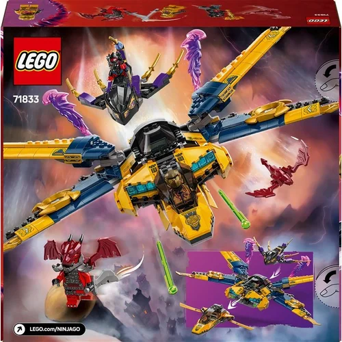 LEGO® Ninjago Ras and Arin's Super Storm Jet, 510 vnt. image 2