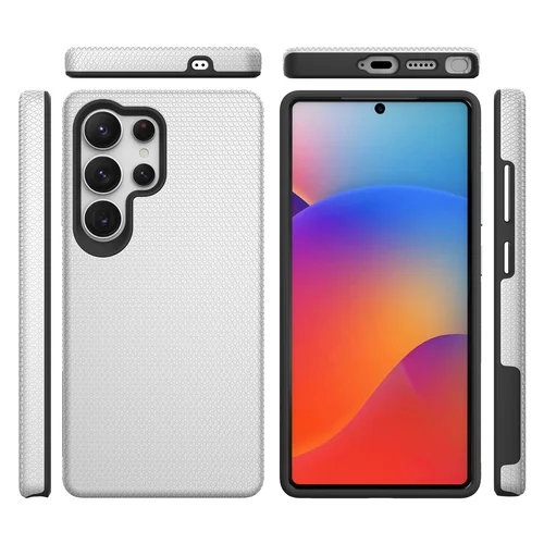 Perfectionists Triangle Case Samsung S938 S25 Ultra sidabrinis image 3