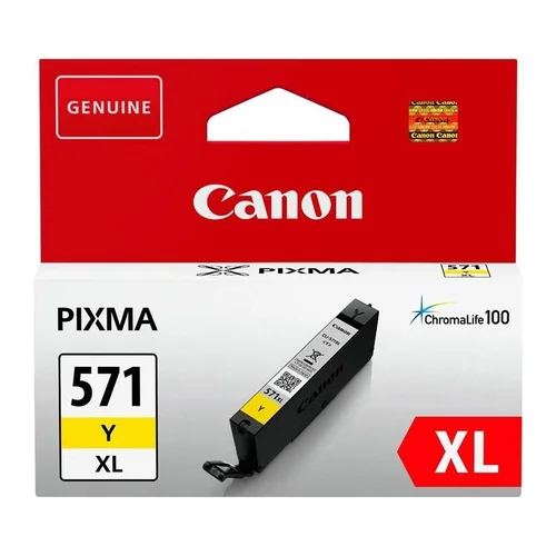 Canon CLI-571XL geltonos spalvos rašalinio spausdinimo kasetė image 1