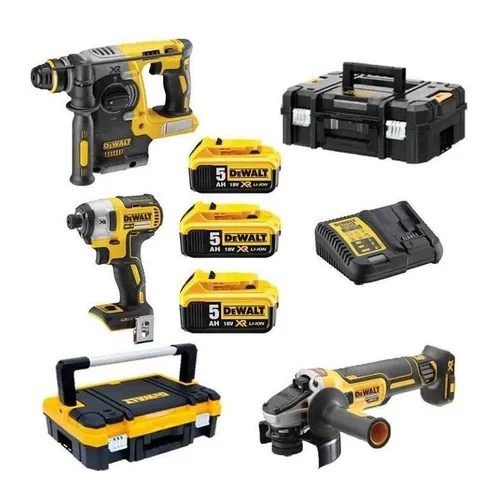 DeWalt DCK305P3T-QW (DCH273, DCG405N, DCF887N), 18V, 3x5,0Ah image 1