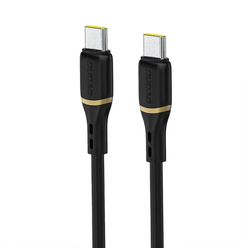 Dudao L25C USB-C į USB-C kabelis 60W 1,0 m Juodas image 1