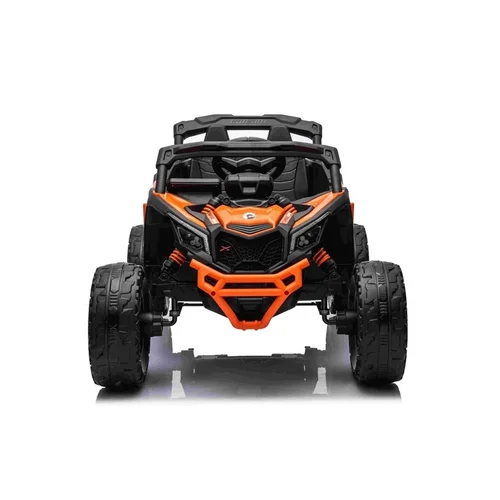 DK-CA003 vaikiškas elektromobilis juoda/oranžinė image 1