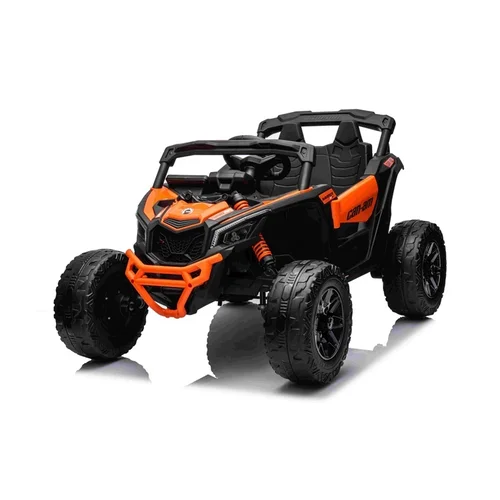 DK-CA003 vaikiškas elektromobilis juoda/oranžinė image 2