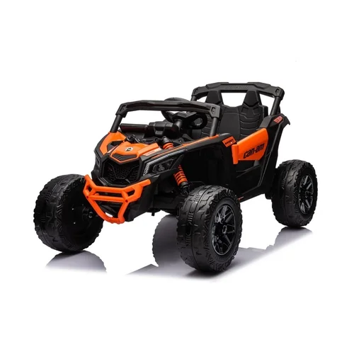 DK-CA003 vaikiškas elektromobilis juoda/oranžinė image 3