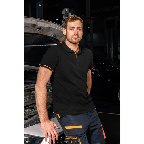 Neo Garage polo marškinėliai, 100% medvilnė, L dydis image 3