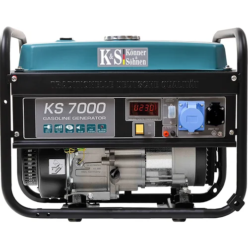 Könner&Söhnen KS 7000 benzininis generatorius, 5,5 kW image 2