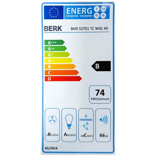 BERK BHD 52T01 TC WGL 60 įmontuojamas gartraukis image 3