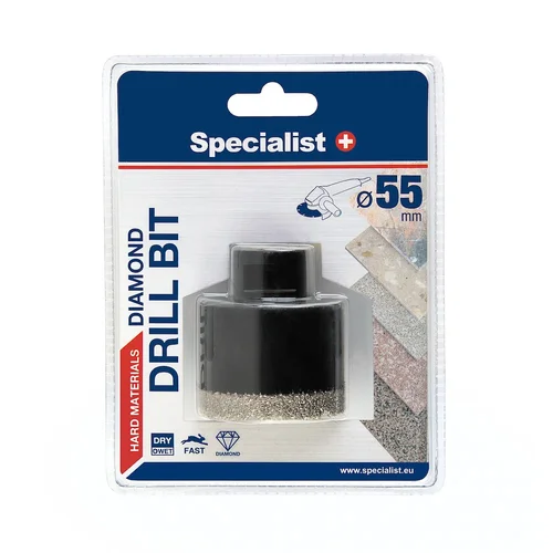 Specialist+ deimantinis grąžtas D55 M14 image 1