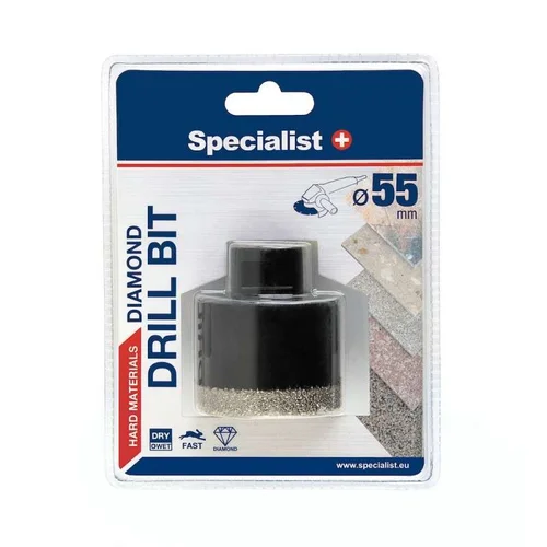 Specialist+ deimantinis grąžtas D55 M14 image 2