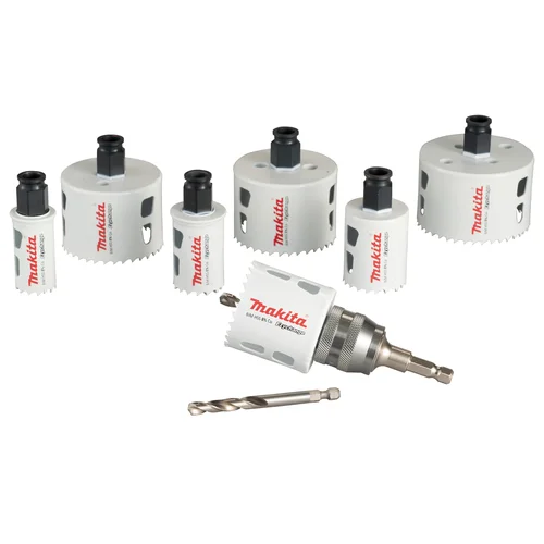 Gręžimo karūnų rinkinys Makita E-12295, 7 dydžių image 3
