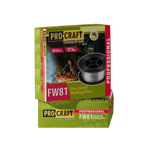 ProCraft FW81 Vamzdelinės flux suvirinimo viela 0,8 mm image 1