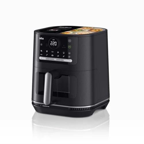 Braun HF5073IBK Karšto oro gruzdintuvė, Juoda, 2000 W, 6 L image 2